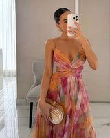 Giselle | Lovely Floral-Print Maxi Dress