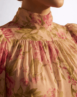 Rosario | Long Floral Chiffon Dress