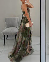 Giselle | Lovely Floral-Print Maxi Dress