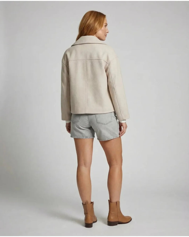 Adriana | Elegant Double-Breasted Button Jacket
