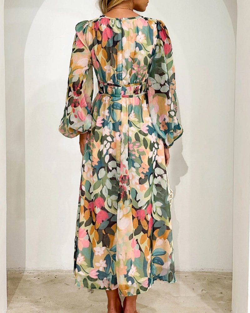 Elena | Feminine Floral Dress