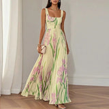 Oriah | Floral A-Line Maxi Dress