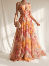 Giselle | Lovely Floral-Print Maxi Dress