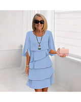 Brisa - Elegant Tiered Ruffle Dress