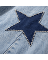 Vega | Straight-Leg Jeans with Stars