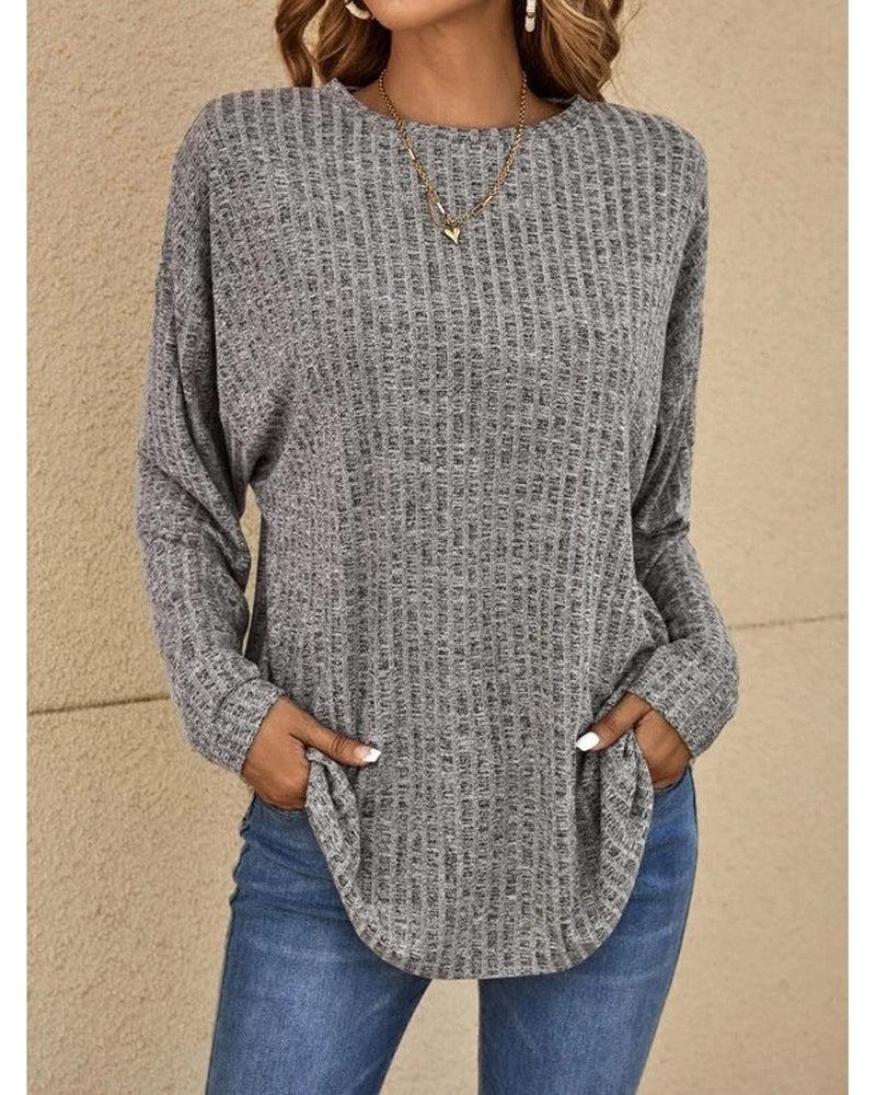 Irene - Classic Casual Long-Sleeve Jumper