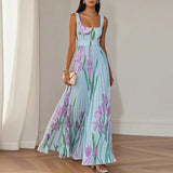 Oriah | Floral A-Line Maxi Dress