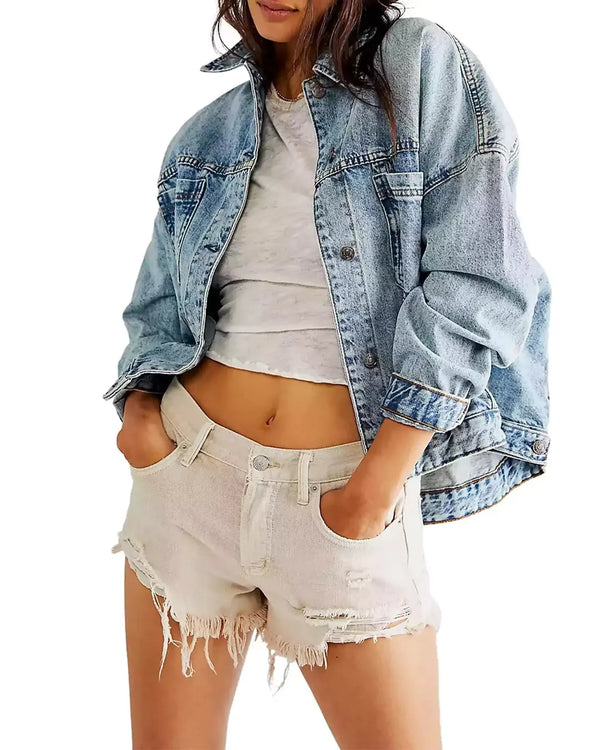 Noelia | Relaxed-Fit Denim Jacket