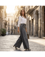 Sara | Oversized High-Waisted Wide-Leg Jeans