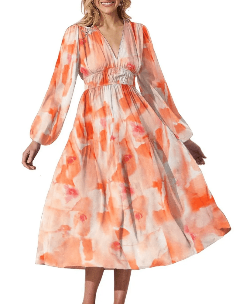 Elena | Feminine Floral Dress