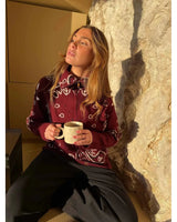 Aitana | High-Neck Knit Jumper with Zip