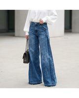 Sara | Oversized High-Waisted Wide-Leg Jeans