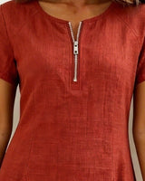 Lina™ Vestito — Eleganza naturale per ogni giorno