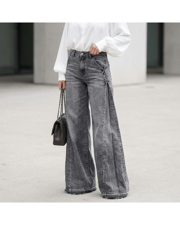 Sara | Oversized High-Waisted Wide-Leg Jeans