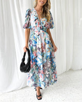 Elena | Feminine Floral Dress