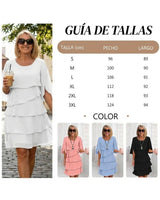 Brisa - Elegant Tiered Ruffle Dress
