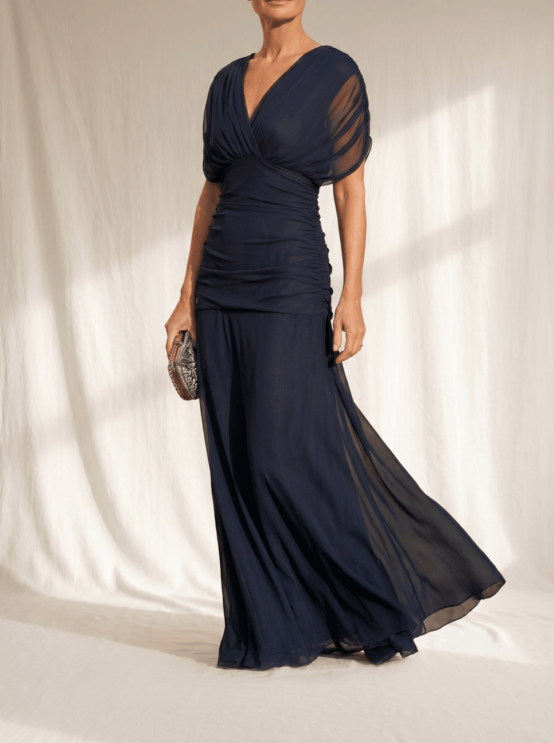 Isabel | Elegant Blue Dress