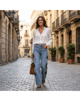 Vega | Straight-Leg Jeans with Stars