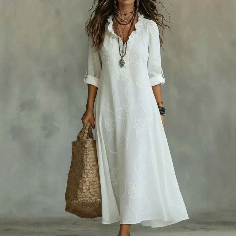 Sienna | Floral Long Summer Dress