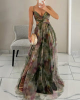 Giselle | Lovely Floral-Print Maxi Dress