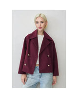 Adriana | Elegant Double-Breasted Button Jacket